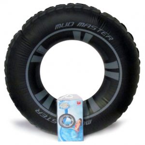 SPLASH-N-SWIM MUD MASTER Tire Pool Swim Ring for sale online 